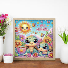 Load image into Gallery viewer, Diamond Painting - Partial Special Shaped - sea ??turtle (30*30CM)