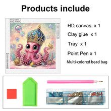 Load image into Gallery viewer, Diamond Painting - Partial Special Shaped - Octopus (30*30CM)