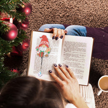 Load image into Gallery viewer, 2Pcs Special Shape Christmas Tree Diamond Painting Bookmark for Reading Day Gift