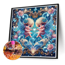 Load image into Gallery viewer, Diamond Painting - Partial Special Shaped - Cherub angel (40*40CM)