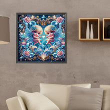 Load image into Gallery viewer, Diamond Painting - Partial Special Shaped - Cherub angel (40*40CM)