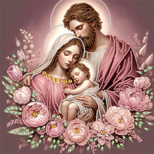 Load image into Gallery viewer, Diamond Painting - Partial Special Shaped - mother jesus (40*40CM)