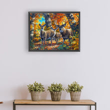 Load image into Gallery viewer, Diamond Painting - Full Round - Maple forest elk (40*30CM)