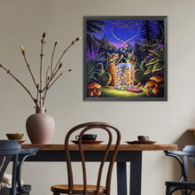 Load image into Gallery viewer, Diamond Painting - Full Round - firefly dinosaur (40*40CM)