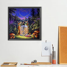 Load image into Gallery viewer, Diamond Painting - Full Round - firefly dinosaur (40*40CM)