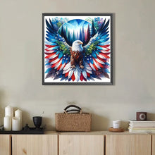 Load image into Gallery viewer, AB Diamond Painting - Full Round - forest eagle spreading wings (40*40CM)