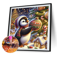 Load image into Gallery viewer, AB Diamond Painting - Full Round - winter christmas penguin (40*40CM)