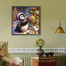 Load image into Gallery viewer, AB Diamond Painting - Full Round - winter christmas penguin (40*40CM)