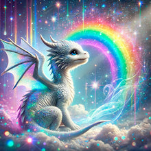 Load image into Gallery viewer, AB Diamond Painting - Full Round - rainbow dragon (40*40CM)