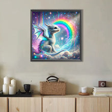 Load image into Gallery viewer, AB Diamond Painting - Full Round - rainbow dragon (40*40CM)
