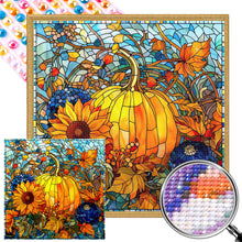Load image into Gallery viewer, AB Diamond Painting - Full Round - sunflower pumpkin (40*40CM)
