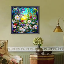 Load image into Gallery viewer, AB Diamond Painting - Full Round - daisy bush (40*40CM)