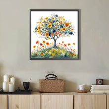 Load image into Gallery viewer, AB Diamond Painting - Full Round - flower tree (40*40CM)