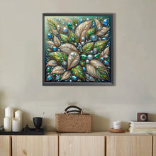 Load image into Gallery viewer, AB Diamond Painting - Full Round - green leaves (40*40CM)
