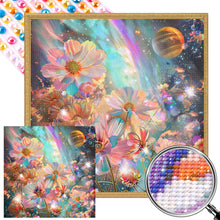 Load image into Gallery viewer, AB Diamond Painting - Full Round - planet bouquet (40*40CM)