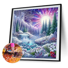 Load image into Gallery viewer, AB Diamond Painting - Full Round - flowers river sunshine (40*40CM)