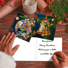 Load image into Gallery viewer, 12Pcs Christmas Special Shape Bird Diamond Drawing Card for Holiday Party Favors