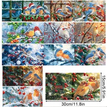 Load image into Gallery viewer, 12Pcs Christmas Special Shape Bird Diamond Drawing Card for Holiday Party Favors