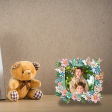 Load image into Gallery viewer, Special Shape Floral Table Top Diamond Painting Frame Kits for Home Office Decor