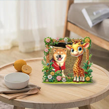 Load image into Gallery viewer, Special Shape Floral Table Top Diamond Painting Frame Kits for Home Office Decor