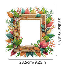 Load image into Gallery viewer, Special Shape Floral Table Top Diamond Painting Frame Kits for Home Office Decor
