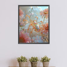 Load image into Gallery viewer, AB Diamond Painting - Full Round - Daisy orange spider (40*50CM)