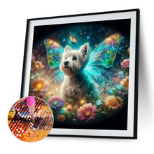Load image into Gallery viewer, Diamond Painting - Full Round - Butterfly, flower, puppy (40*40CM)
