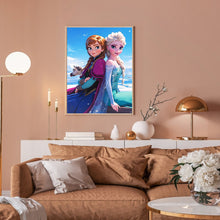 Load image into Gallery viewer, Diamond Painting - Full Round - Ice and snow sisters (30*40CM)