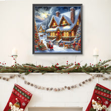 Load image into Gallery viewer, Diamond Painting - Full Round - Winter house (40*40CM)