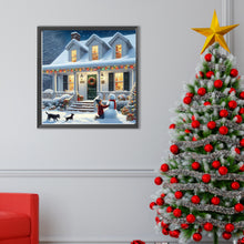 Load image into Gallery viewer, Diamond Painting - Full Round - Winter house (40*40CM)