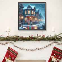 Load image into Gallery viewer, Diamond Painting - Full Round - Winter house (40*40CM)