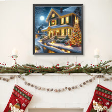 Load image into Gallery viewer, Diamond Painting - Full Round - Winter house (40*40CM)