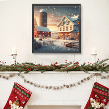 Load image into Gallery viewer, Diamond Painting - Full Round - Winter house (40*40CM)