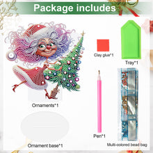 Load image into Gallery viewer, Christmas Grandma Diamond Painting Desktop Ornaments Kit for Adults Beginner (B)
