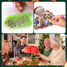 Load image into Gallery viewer, Christmas Grandma Diamond Painting Desktop Ornaments Kit for Adults Beginner (D)