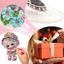 Load image into Gallery viewer, Cute Girl Diamond Painting Desktop Ornaments Kit for Home Office Decor (A)