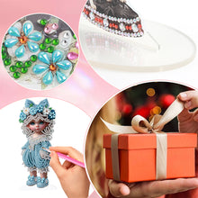 Load image into Gallery viewer, Cute Girl Diamond Painting Desktop Ornaments Kit for Home Office Decor (E)