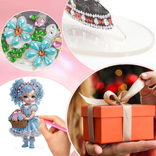 Load image into Gallery viewer, Cute Girl Diamond Painting Desktop Ornaments Kit for Home Office Decor (G)