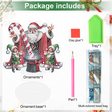Load image into Gallery viewer, Santa Claus Diamond Painting Desktop Ornaments Kit Christmas Table Decor (A)
