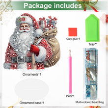 Load image into Gallery viewer, Santa Claus Diamond Painting Desktop Ornaments Kit Christmas Table Decor (E)