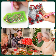 Load image into Gallery viewer, Santa Claus Diamond Painting Desktop Ornaments Kit Christmas Table Decor (E)