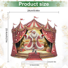 Load image into Gallery viewer, Santa Claus Diamond Painting Desktop Ornaments Kit Christmas Table Decor (F)