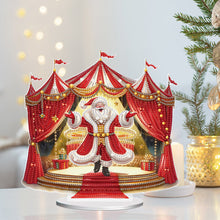 Load image into Gallery viewer, Santa Claus Diamond Painting Desktop Ornaments Kit Christmas Table Decor (F)