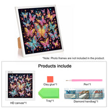 Load image into Gallery viewer, Diamond Painting - Partial Special Shaped - Butterfly (30*30CM)