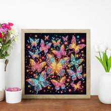 Load image into Gallery viewer, Diamond Painting - Partial Special Shaped - Butterfly (30*30CM)