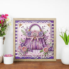 Load image into Gallery viewer, Diamond Painting - Partial Special Shaped - flower bag (30*30CM)
