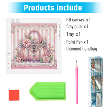 Load image into Gallery viewer, Diamond Painting - Partial Special Shaped - flower bag (30*30CM)