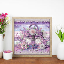 Load image into Gallery viewer, Diamond Painting - Partial Special Shaped - flower bag (30*30CM)