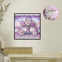 Load image into Gallery viewer, Diamond Painting - Partial Special Shaped - flower bag (30*30CM)