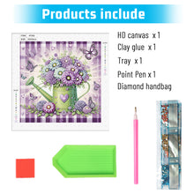 Load image into Gallery viewer, Diamond Painting - Partial Special Shaped - flower watering can (30*30CM)